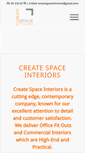 Mobile Screenshot of createspaceinteriors.com